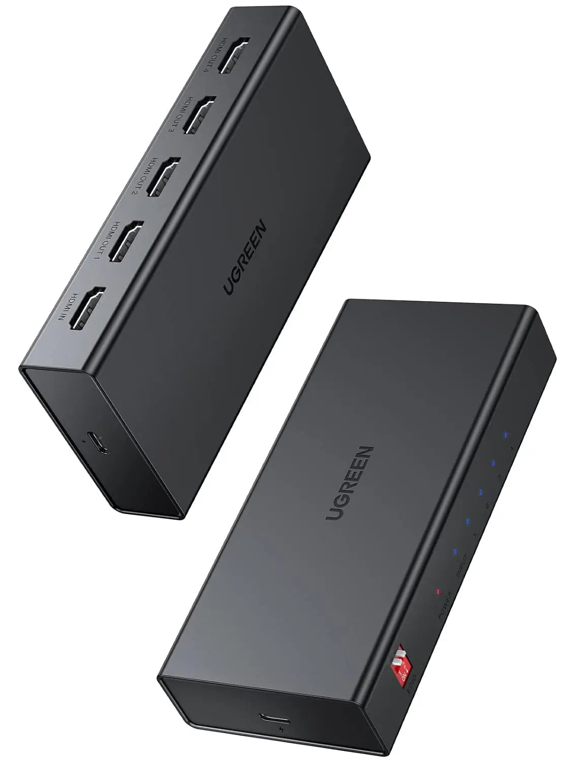 UGREEN 90514 1×4 HDMI 2.0 Splitter, 4K60, EDID — product view
