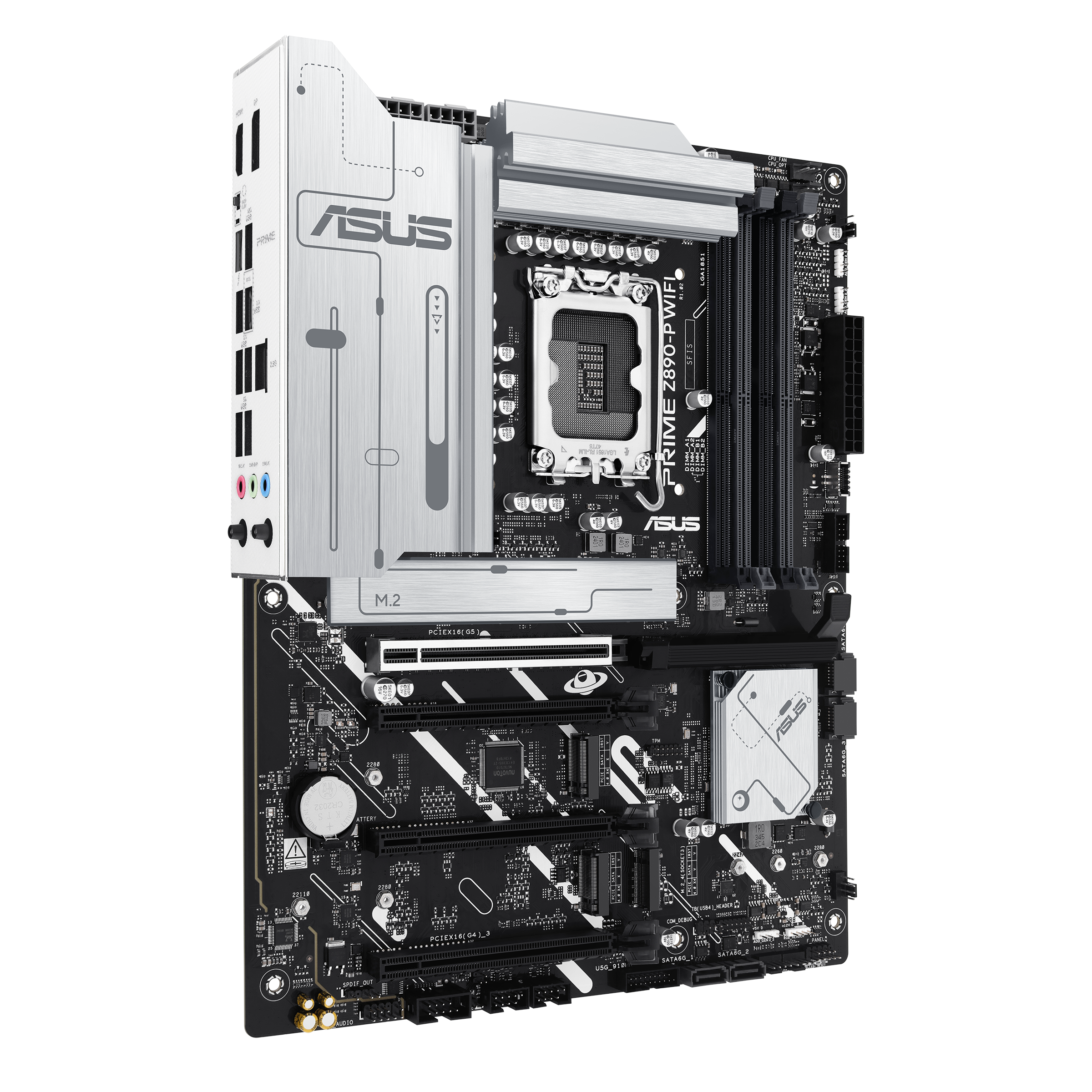 PRIME Z890-P WIFI-CSM front view, 45 degrees