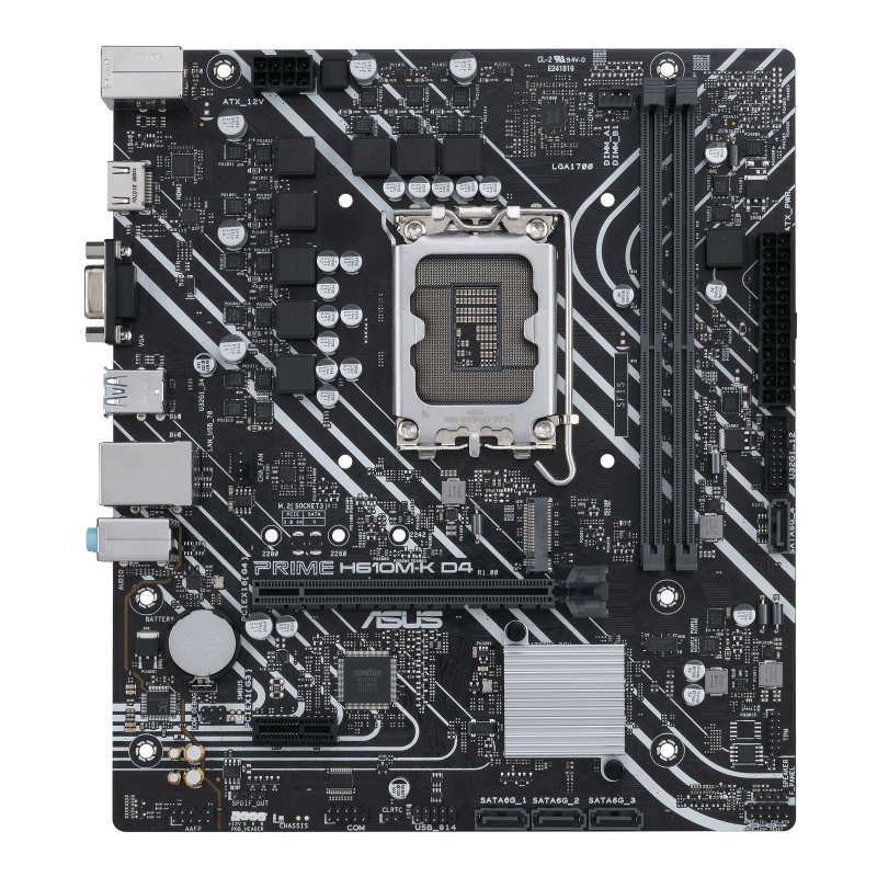ASUS PRIME H610M-K D4 motherboard