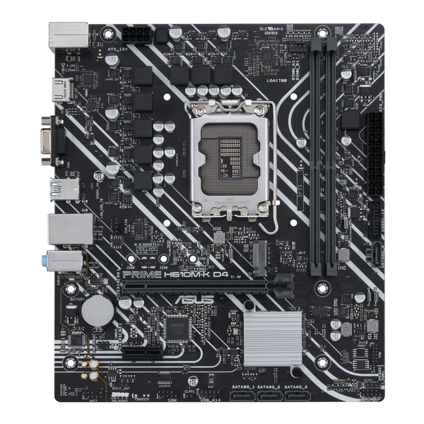 ASUS PRIME H610M-K D4 motherboard