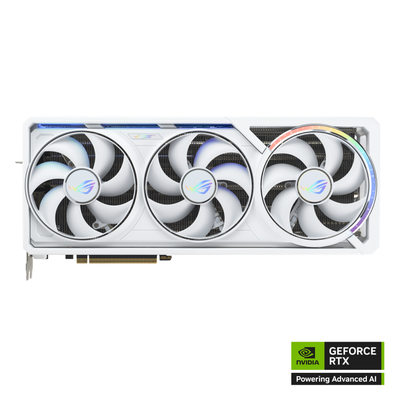 ASUS ROG Astral GeForce RTX 5080 16GB White OC graphics card