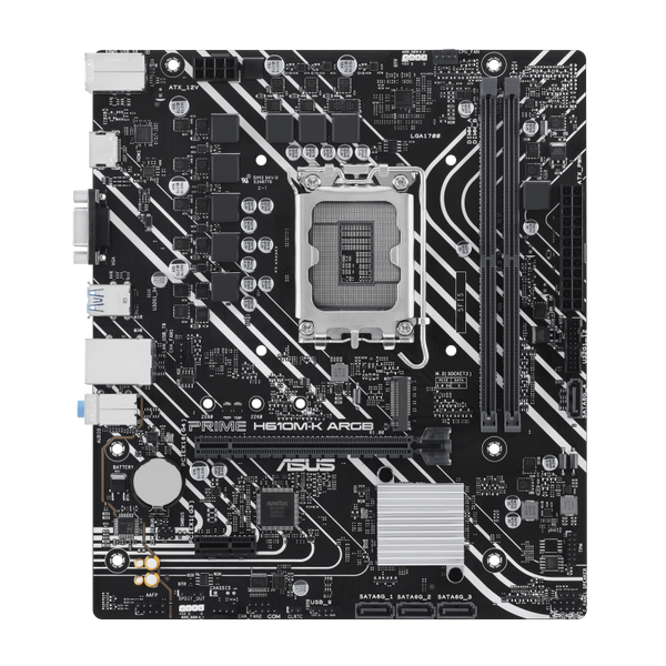 ASUS PRIME H610M-K ARGB motherboard