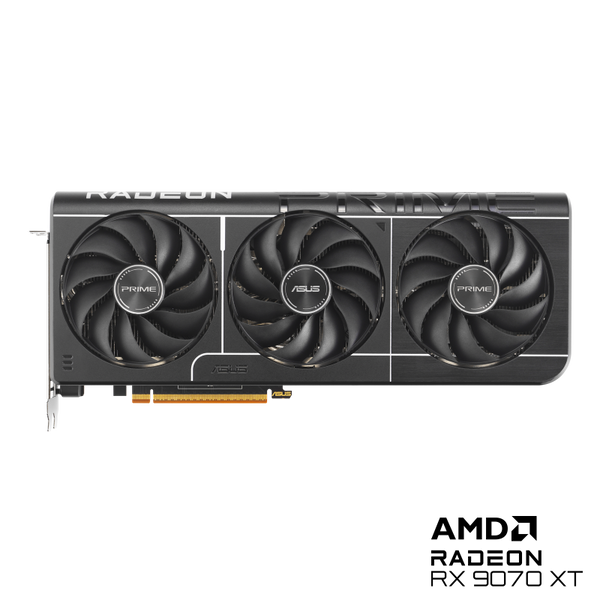 ASUS PRIME Radeon RX 9070 XT 16GB OC graphics card