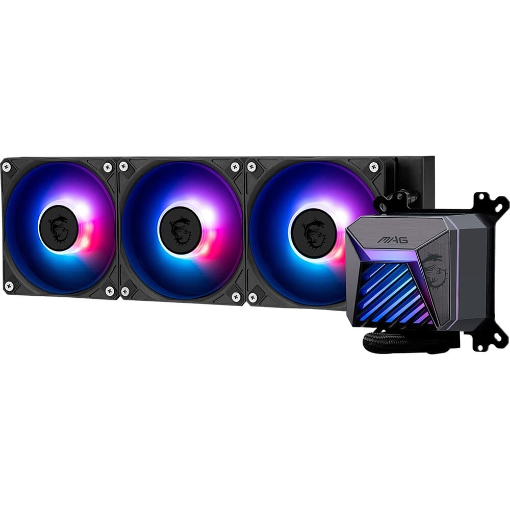 MSI MAG CORELIQUID A15 360 ARGB Liquid CPU Cooler - Black product image