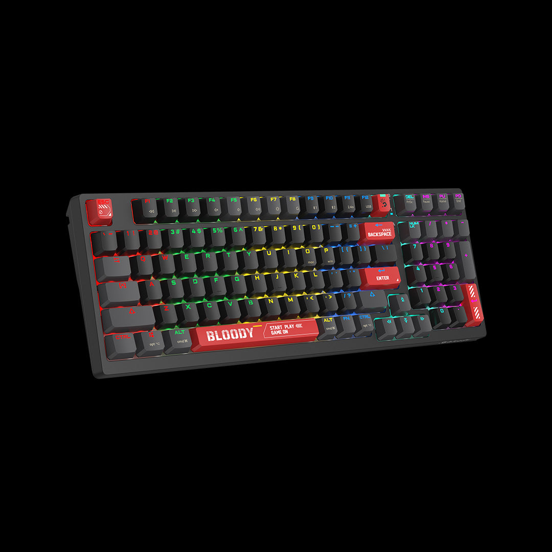 Bloody WS98 Dual-Core Wireless Mechanical Keyboard