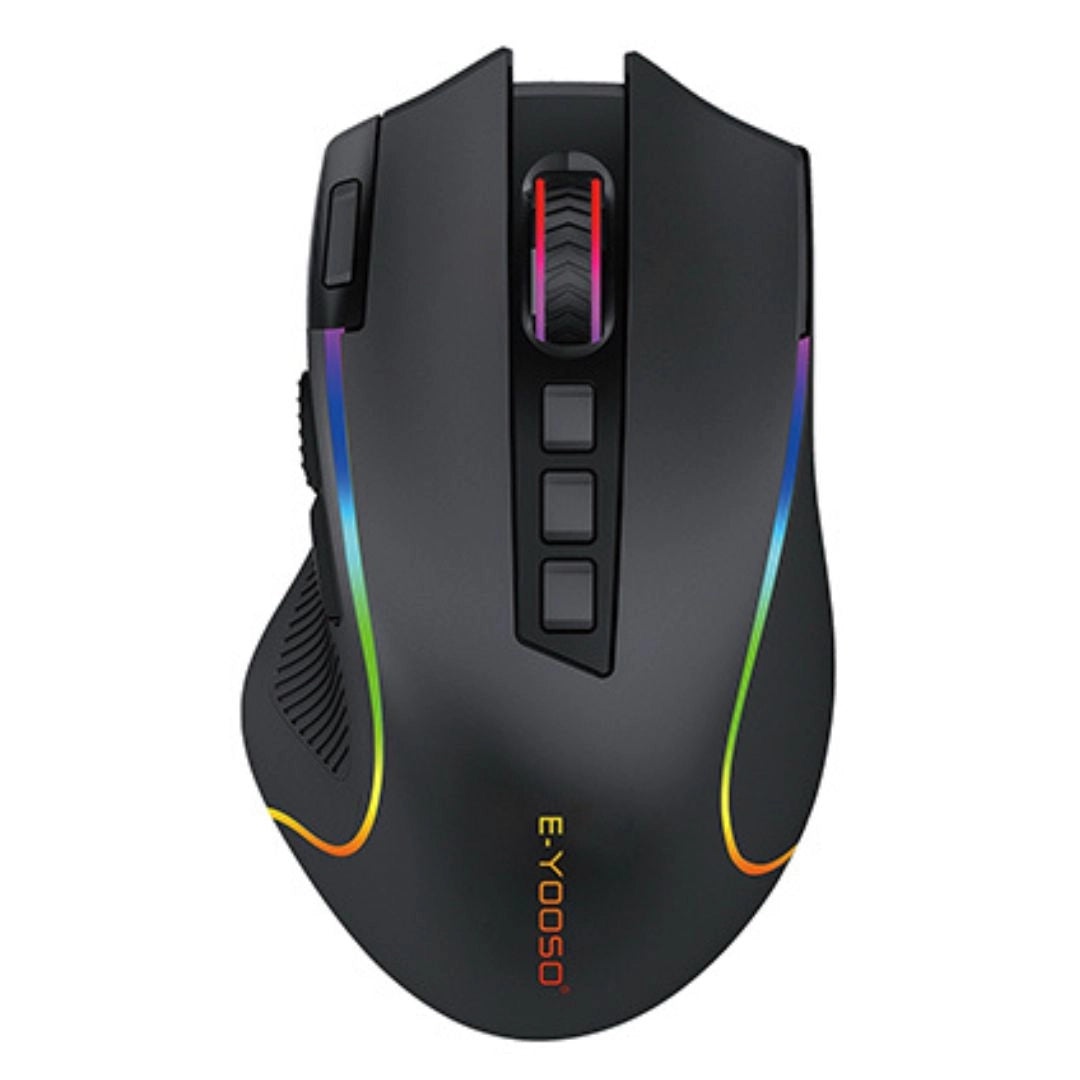 E-Yooso X-11 Pro RGB Tri-Mode Gaming Mouse - Black