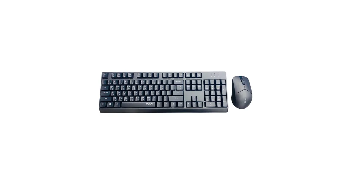 Rapoo X1500PRO Wireless Keyboard Mouse Combo Pakistan